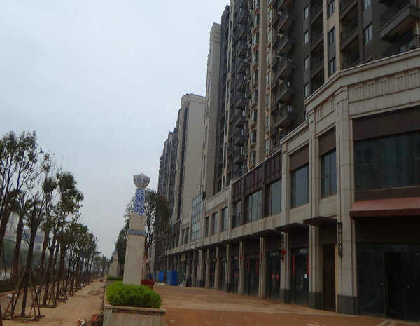 南昌萬達文化旅游城D區商鋪已完工待驗收